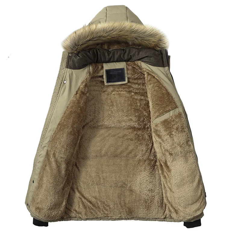 OLOME, мода, Новое поступление, теплая зимняя мужская куртка с капюшоном, Повседневная тонкая парка, мужское зимнее пальто, Прямая поставка