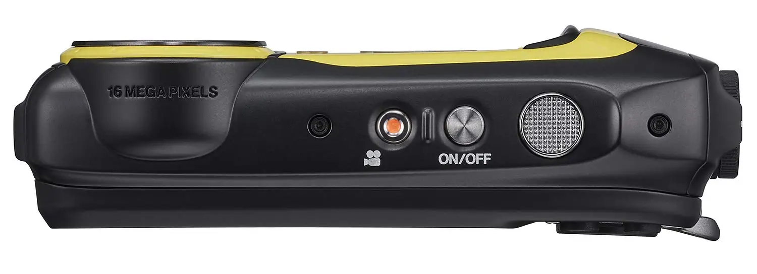 Используется, Fujifilm FinePix XP140 водонепроницаемая цифровая камера с sd-картой 16 ГБ-желтый