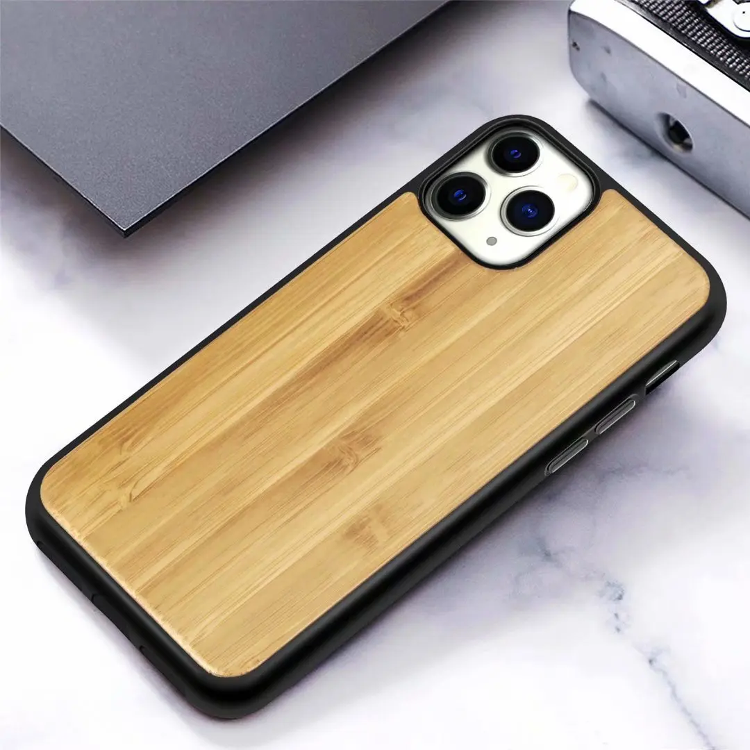 iphone 8 plus case 100% Natural Bamboo Wooden Hard Cover For iPhone 12 11 Pro Max XS XR mini 7 8 Plus Real Walnut palisander Cherry Wood Skin Cases iphone 8 plus silicone case