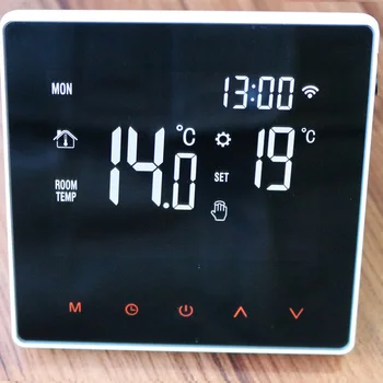 

Temperature Thermostat Remote Control WiFi Mobile phone Indoor Monitor