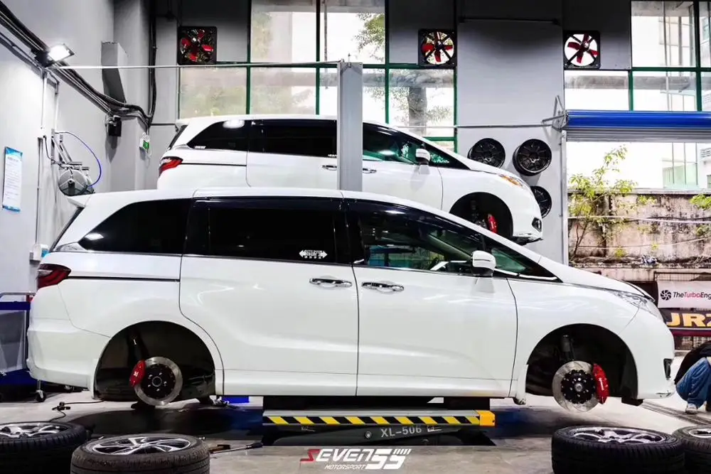 CZV тормоза BBK Honda последняя модель Odyssey RC обновление передний 6 горшок AP9040 задний 2 горшок AP7700 тормозной комплект