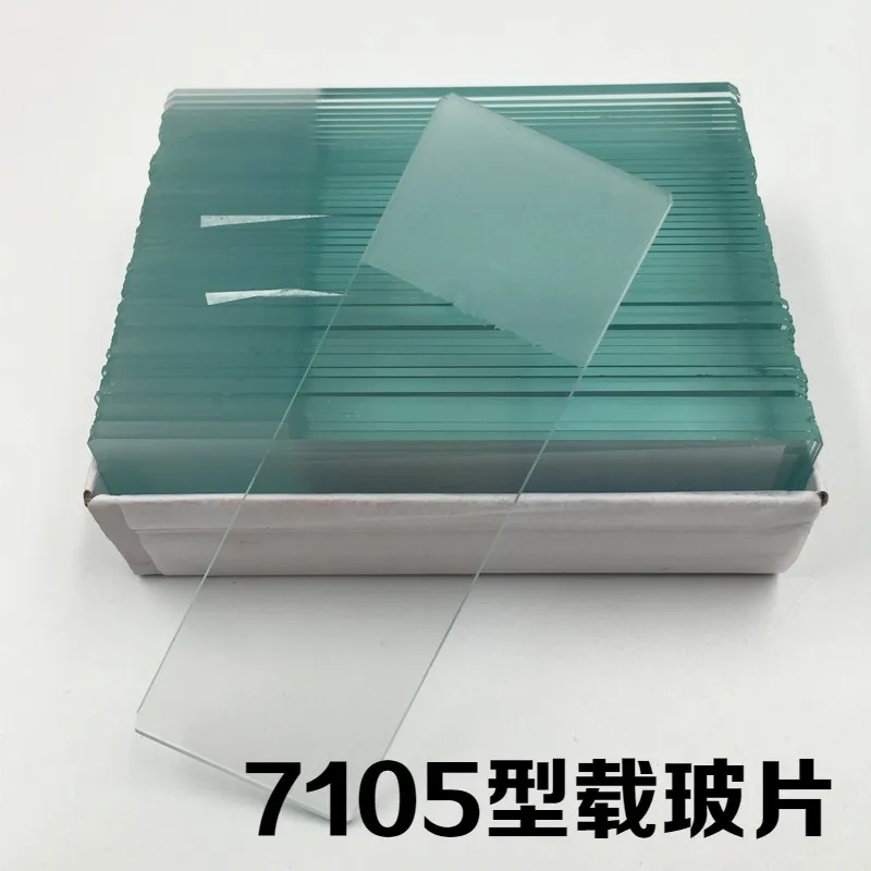 Lab Glass Supplies 50pcs/box Square Microscope Slide Biological Laboratory Supplies