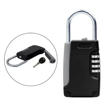 

Hidden Key Safe Box Password Combination Lock Key Holder Anti-theft Box for Home