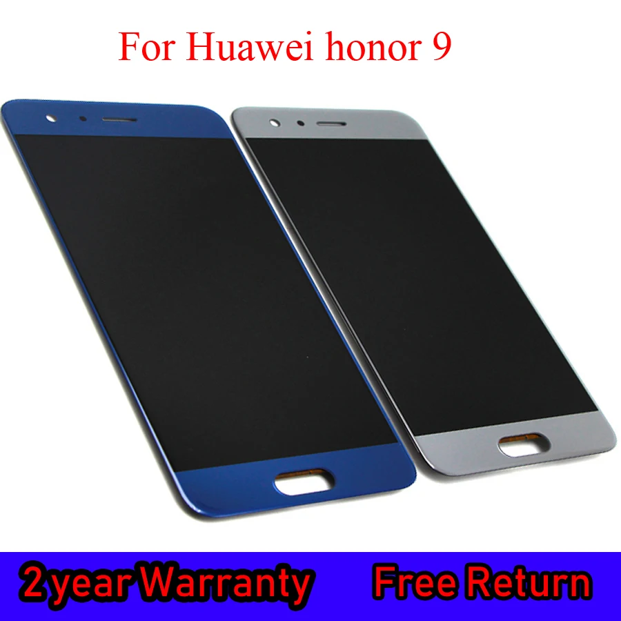 Оригинальный ЖК-дисплей 5 15 дюйма для Huawei Honor 9 сменный ЖК-экран с дигитайзером