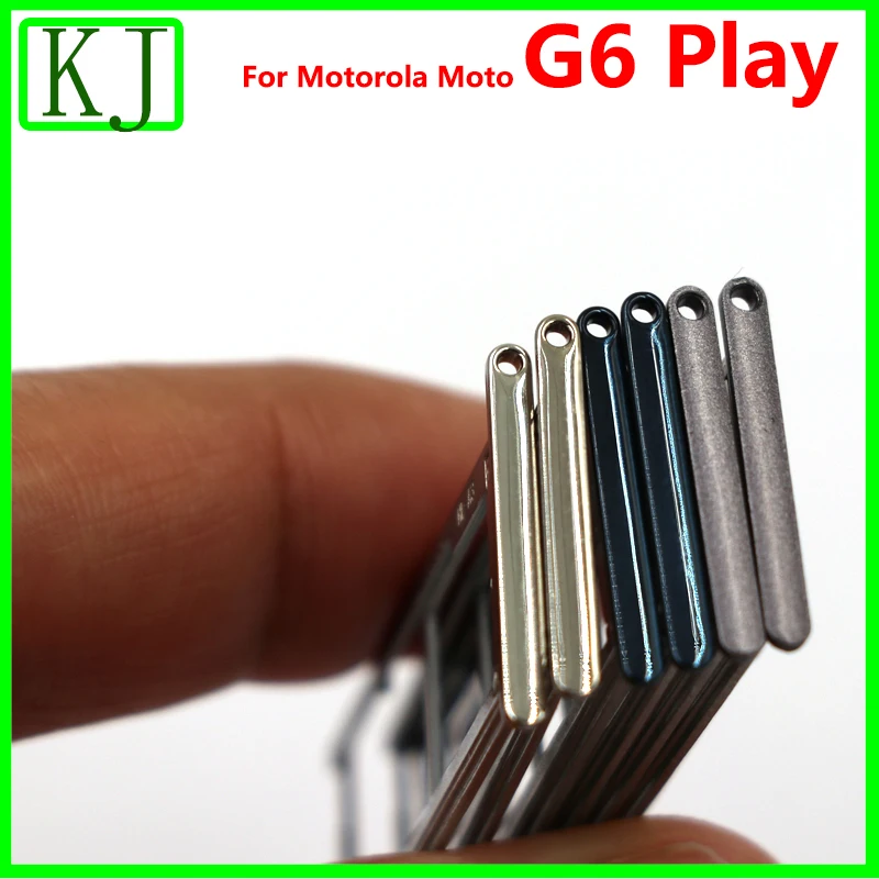 10 шт. для Motorola Moto G6 Play SIM держатель для карт Слот адаптер разъем один/двойной