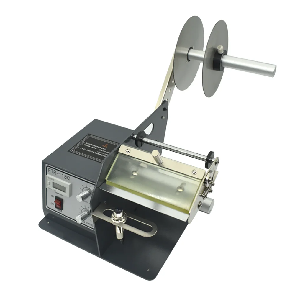 

FTR-118C Automatic Label Peeling Stripping Machine Electric Control Label Separator For Width 5-120MM Length 5-150MM Label