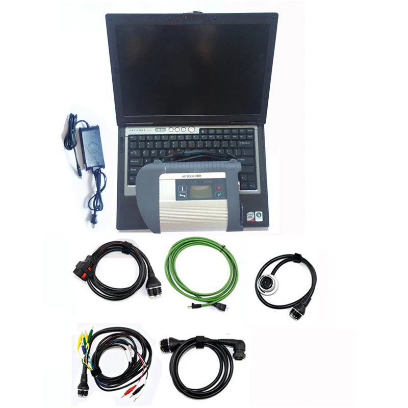 mb star диагностический инструмент MB STAR C4 sd подключения и D630 4GB ноутбук с,12 full softtware HDD SSD для mb star c4 D630