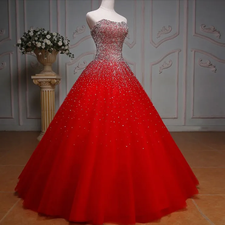 Без Бретелек Без спины вышитый бисером Кристалл Vestido De для дебютантки на выпускной платье для 15 лет Королевское голубое праздничное платье Бальные платья