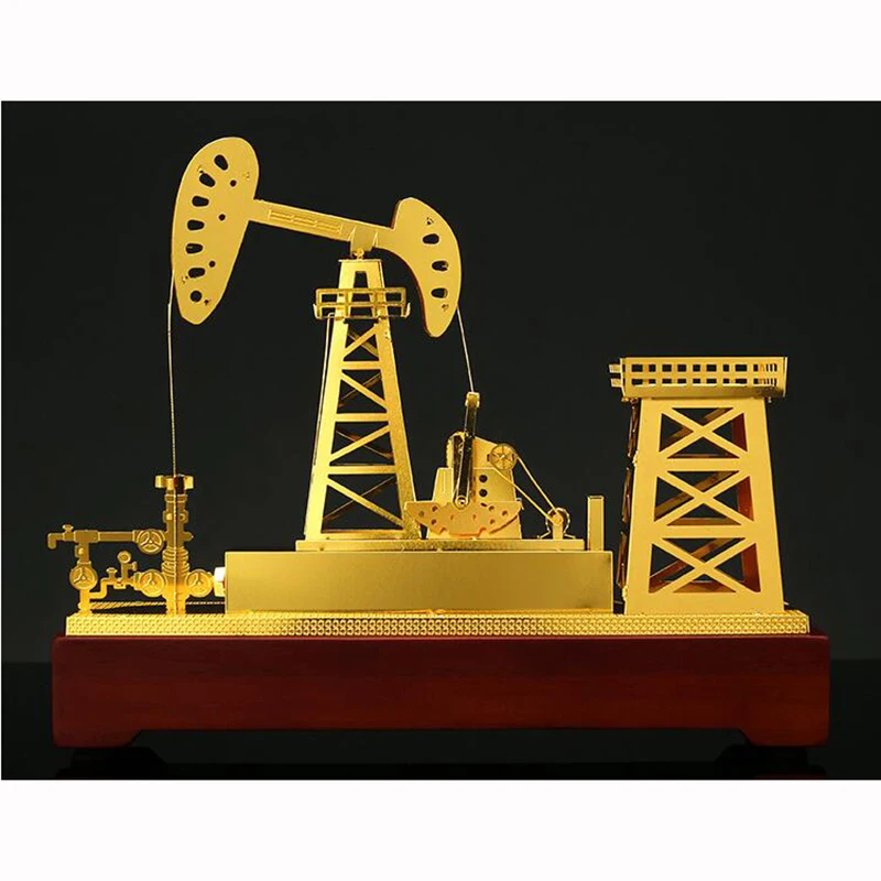 Металлические нефтяные экстракторы насосная установка модельные металлические изделия инженерное Строительство Украшение подарок