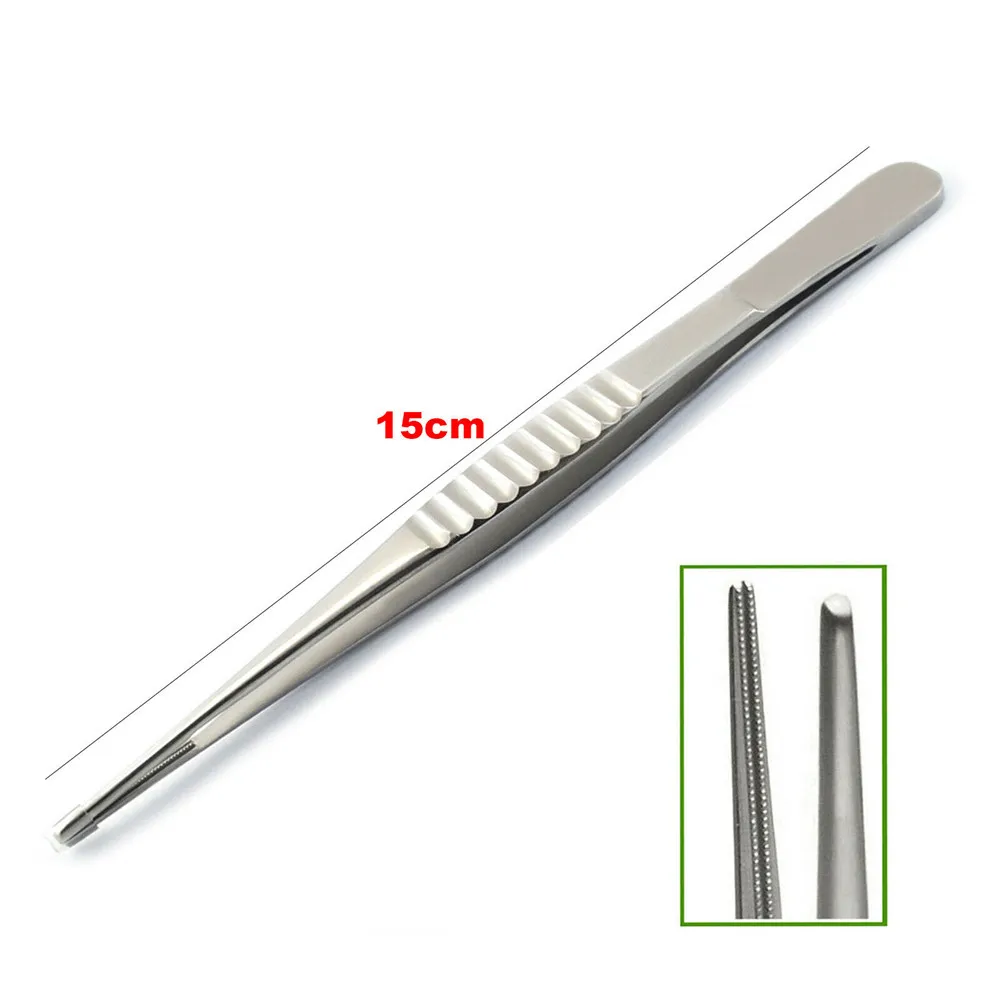 1Pcs Debakey Forceps Atraumatic Tissue Forceps Vascular Procedures Surgical Tweezers