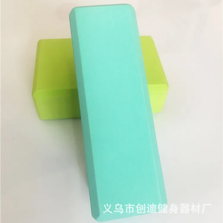 Eva High Density Yoga Brick 120G Environmentally Friendly Tasteless Compressive Thick Practice Dance Leg Pressing Yoga Brick Sup