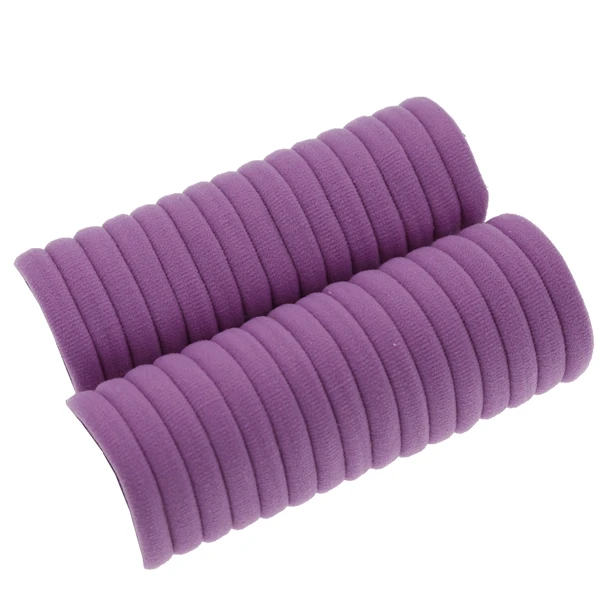 Женские инструменты 4,3 см, резинка для волос, аксессуары для волос, эластичная резинка для волос, головной убор, 30 шт./лот - Цвет: lavender