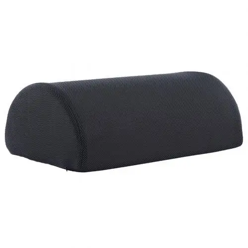 Black Mesh Cloth Эргономичная подушка для ног, подставка для ног под стол, табурет для ног, подушка из пеноматериала для дома, компьютера, работы, стула, путешествий - Цвет: Black Mesh Cloth