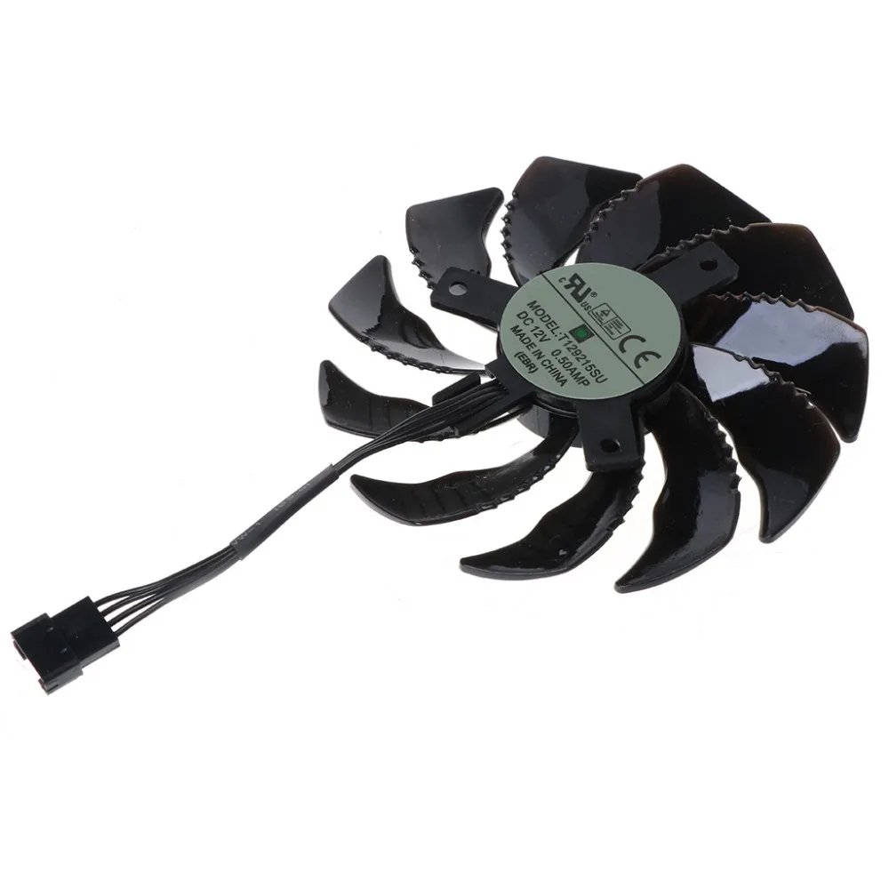 T129215SU 85 мм вентилятор охлаждения кулер для Gigabyte Geforce GTX 1050 1050TI 1060 1070