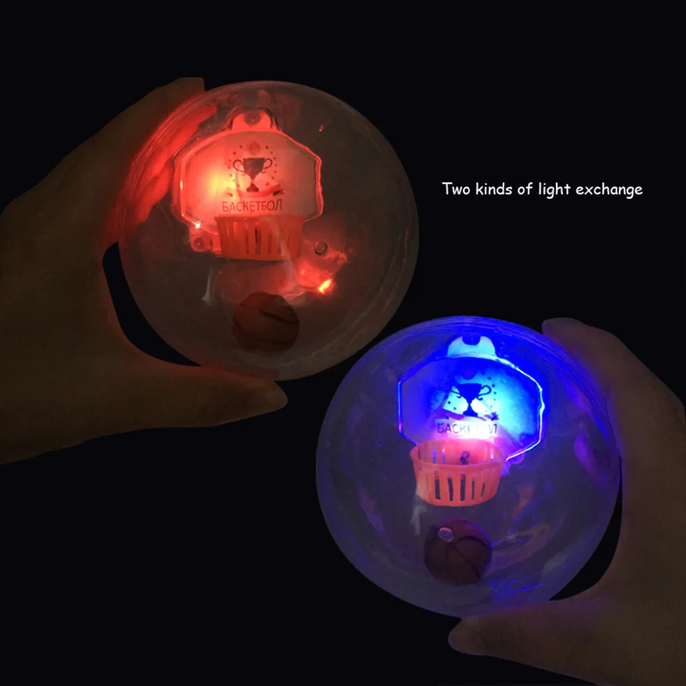 Adults For Kids Decompression Toy Music Boys Plastic Shooting Games Gift Handheld Basketball Machine Non-toxic Funny Lighting