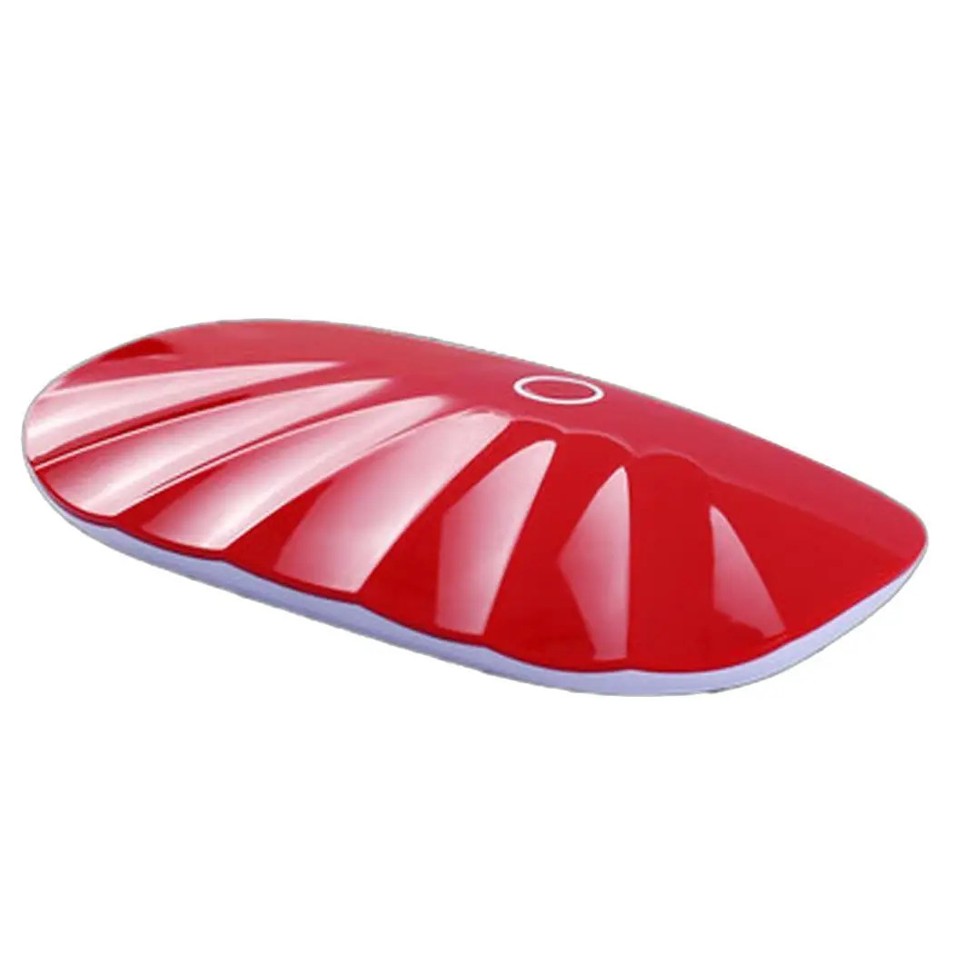 red USB 6 Вт светодиодный инструмент для сушки УФ лампа для сушки ногтей 30 s/60 s 6 шт. светодиодный s УФ/светодиодный Гель-лак - Цвет: red
