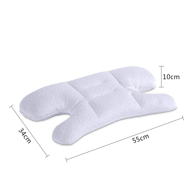 XD0010-F Pillow Ортопедическая Шейная Подушка медленное восстановление эргономичная подушка для шеи Регулируемая PE шланг заполненный против морщин Красота Подушка для сна - Цвет: XD0010-F Pillow