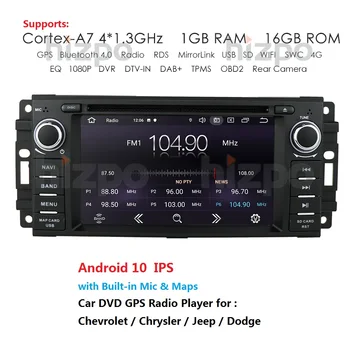 

Quad Core Android 10 Car stereo for Jeep CHEVROLET EPICA 2006-2011/JEEP COMPASS/CHRYSLER SEBRING ASPEN 300C CIRRUS car stereo