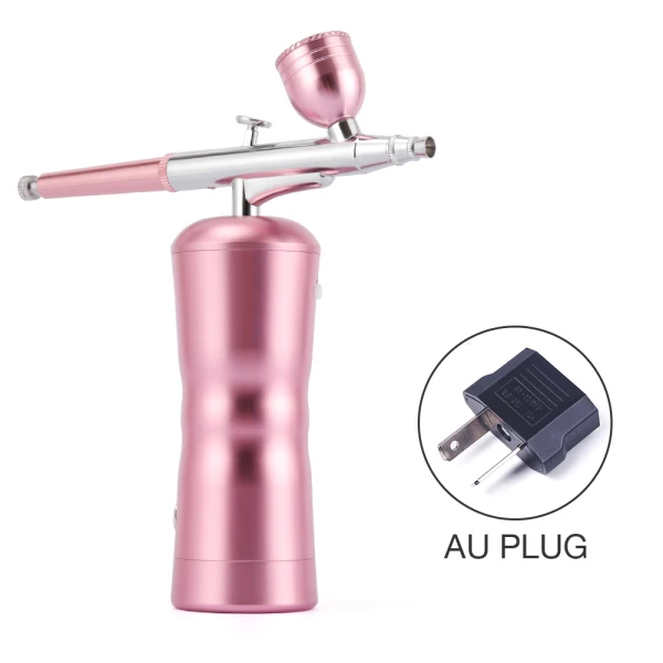 AU Plug Переносной спрей для лица и тела наборы воздушный компрессор спрей распылитель для макияжа Наборы для татуировки краска для лица и тела дизайн ногтей торт краски ing инструменты - Цвет: AU Plug