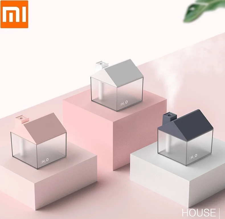  Xiaomi креативный маленький увлажнитель воздуха для дома, USB распылитель, 250 мл, для дома, спальни, офиса, стола, увлажняющий подарок 