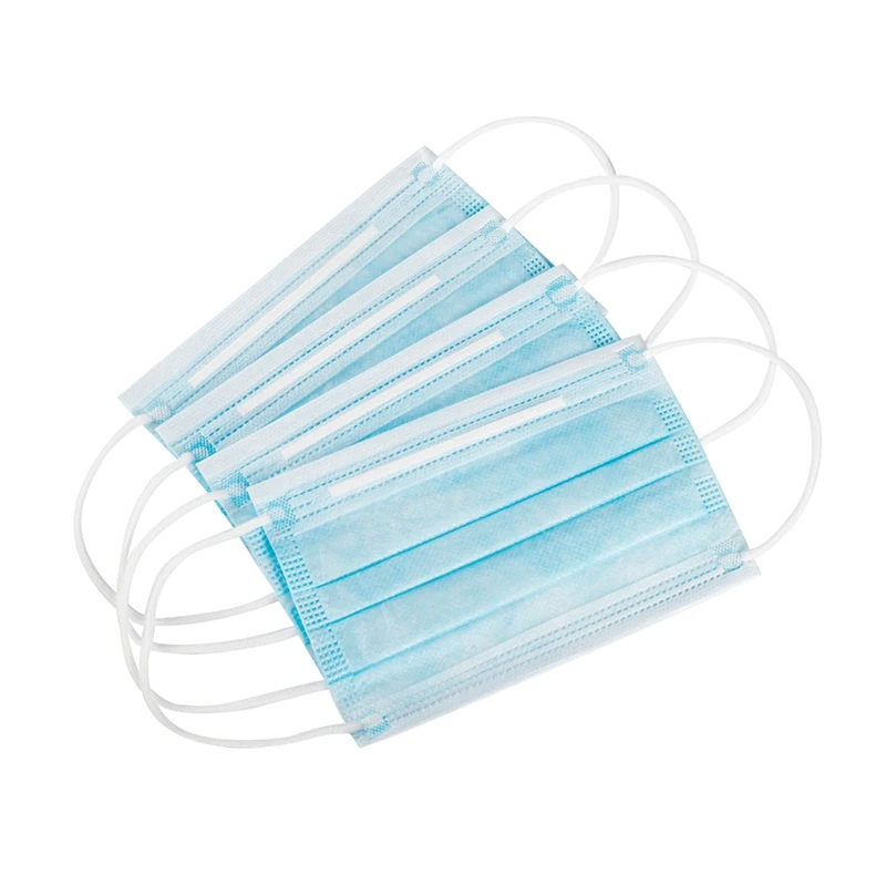 

50pcs Anti-dust Safe Breathable Mouth Mask Medical Dental Disposable Ear loop Face Hypoallergenic Masks