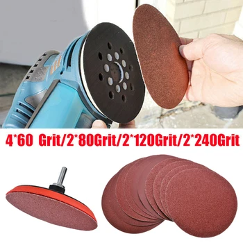 

Loop Sandpaper 125mm-Sanding Sandpaper Backing Drill Adaptor Grit Hook