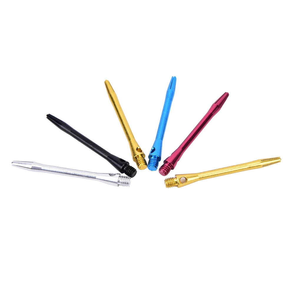 

5PCS Hot Sale aluminum dart shafts dart stems throwing toy Wholesale 5 Colors High Quality