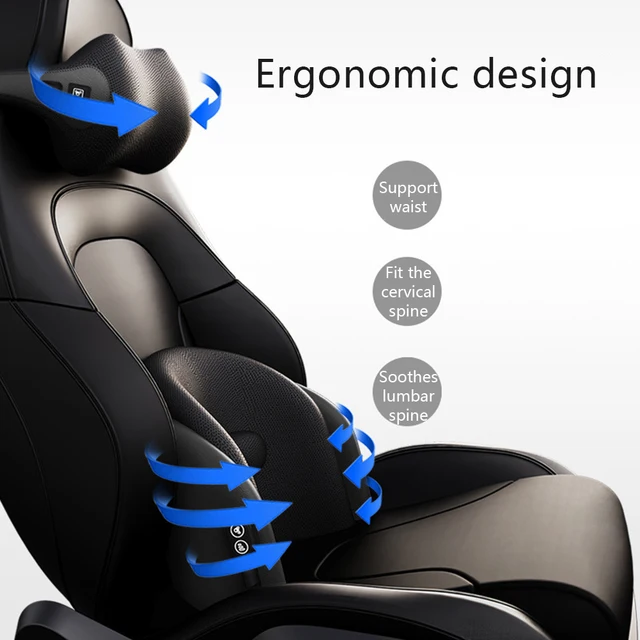 Simulation vibration massage, breathable and sweat-wicking, 5 seconds rebound, sitting for a long time without getting tired, automatic power-off, quiet and low noise