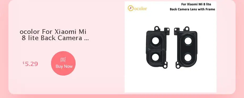 Ocolor для Xiaomi mi 8 Lite внешний сенсорный дигитайзер объектив стекло для Xiaomi mi 8X mi 8 Youth внешний экран стекло с инструментами+ клей