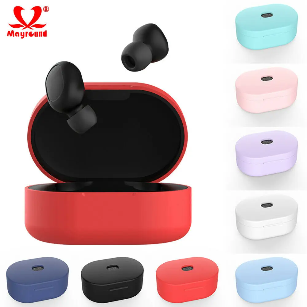 Новый модный силиконовый чехол беспроводные TWS наушники Мягкий ТПУ для Xiaomi Redmi