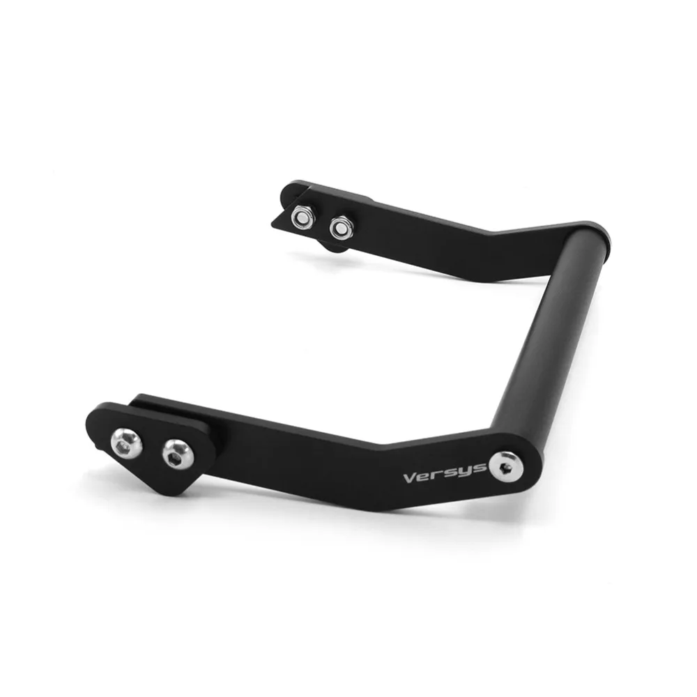 

MTKRACING For Versys 650 KLE650 2015-2019 Motorcycle Accessories Front Stand Holder Smart Phone GPS Bar Mobile Phone Holder GPS