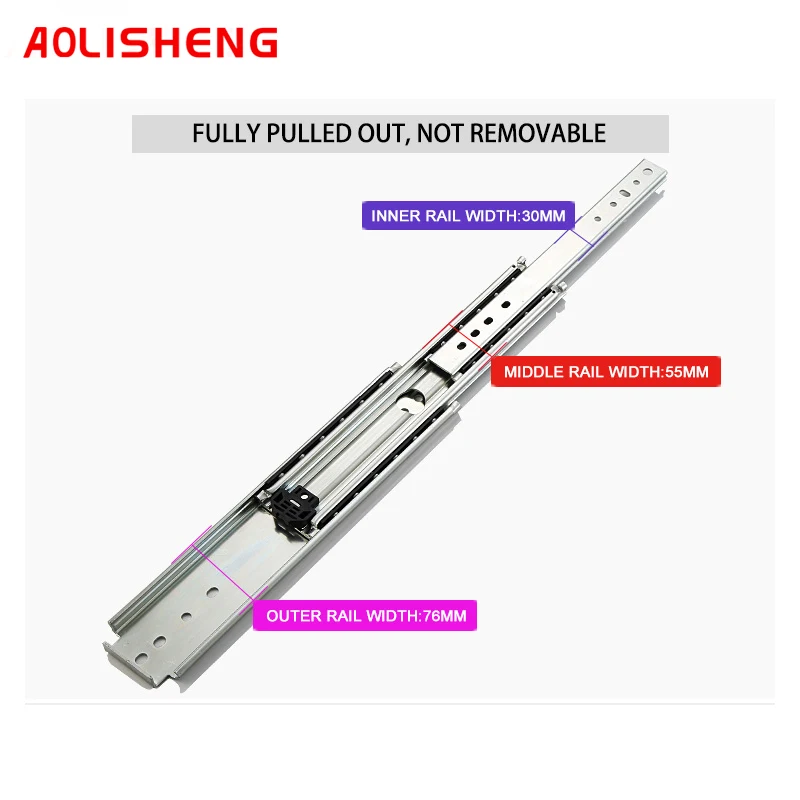AOLISHENG тяжелый ящик слайды рельсовый подшипник 220 кг промышленное оборудование