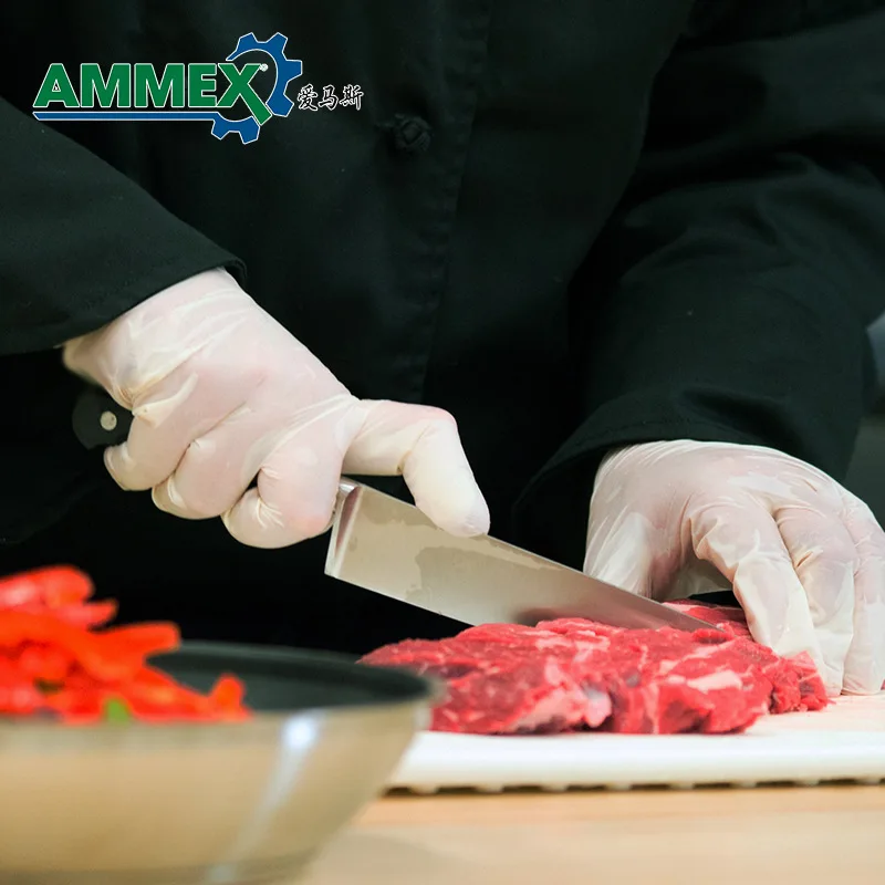 100 шт одноразовые перчатки латексные для рук работы резиновые бытовой продукт