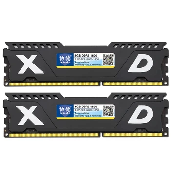 

Xiede Desktop Computer Memory RAM Module Ddr3 1600 8GB PC3-12800 240Pin DIMM 1600mhz With Heat Sink For AMD/Inter