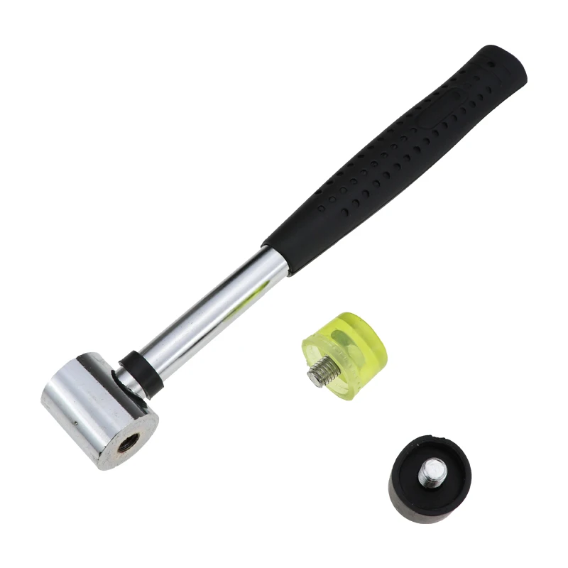 25MM Practical Double Sided Rubber Hammer Hand Hammer DIY Multifunctional Leather Tool Durable Mounting Leather Repair Sticker Leather Hole Punch Leather Sewing Tools Leather Puncher Leather Craft Chisel Hot Stamping Applicator Kit Leather Stamp Leather Edge Creaser Leather Carving Knife Leather Strip Cutter Tool
