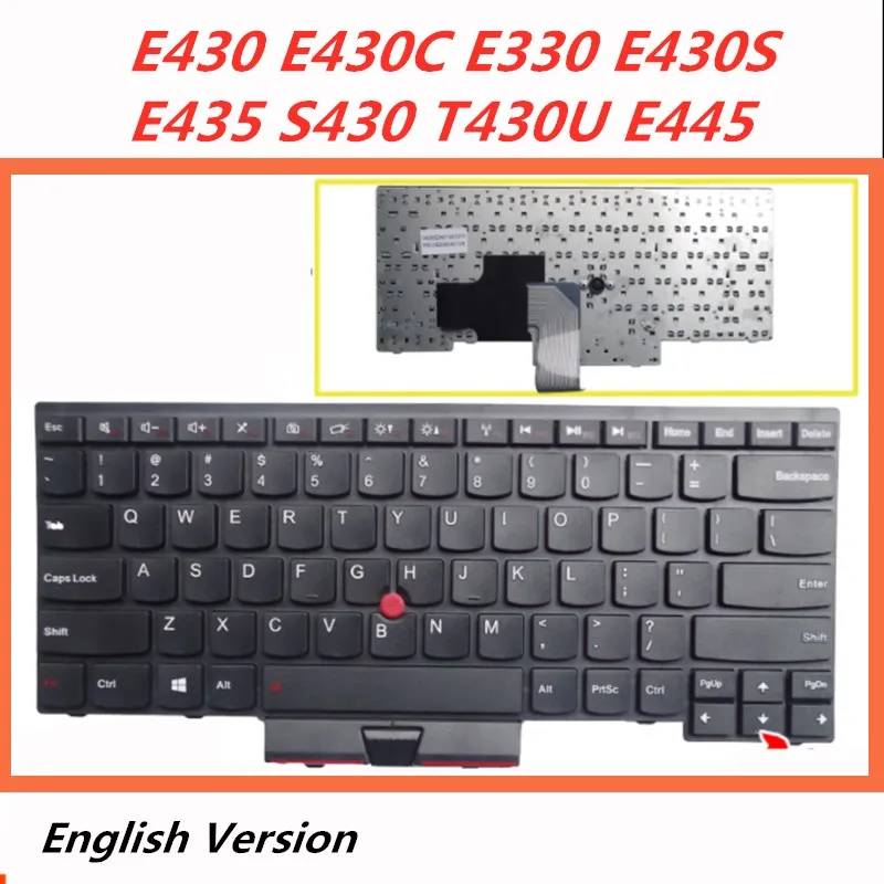 

Laptop English Russian Keyboard For Lenovo IBM E430 E430C E330 E430S E435 S430 T430U E445 Notebook Replacement layout Keyboard