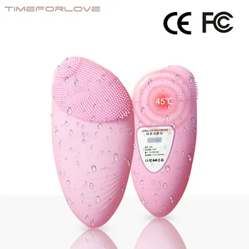 

Silicone Facial Cleansing Brush Electric Face Cleansing Brush Sonic Facial Cleanser Massager Usb Rechargeable Skin Cleansing