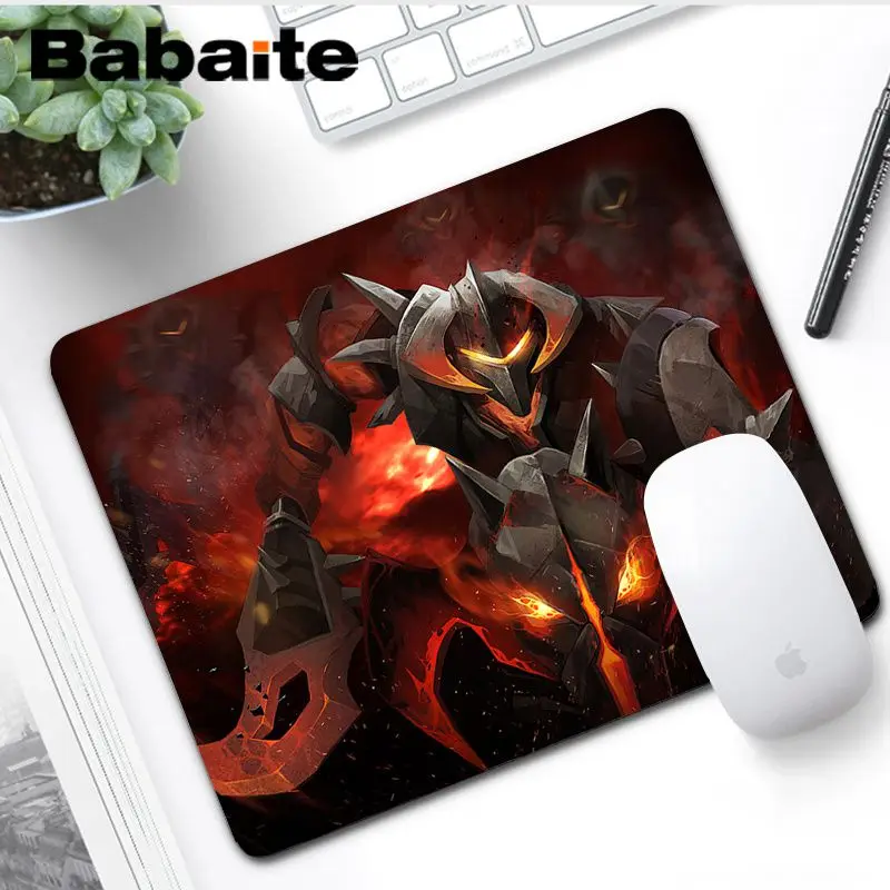 No LockEdge 25x29cm Babaite дизайн хаос рыцарь Dota 2 DIY дизайн игровой с узором коврик для мыши ноутбук игровой Lockedge мышь коврик для мыши игровой коврик для мыши - Цвет: No LockEdge 25x29cm