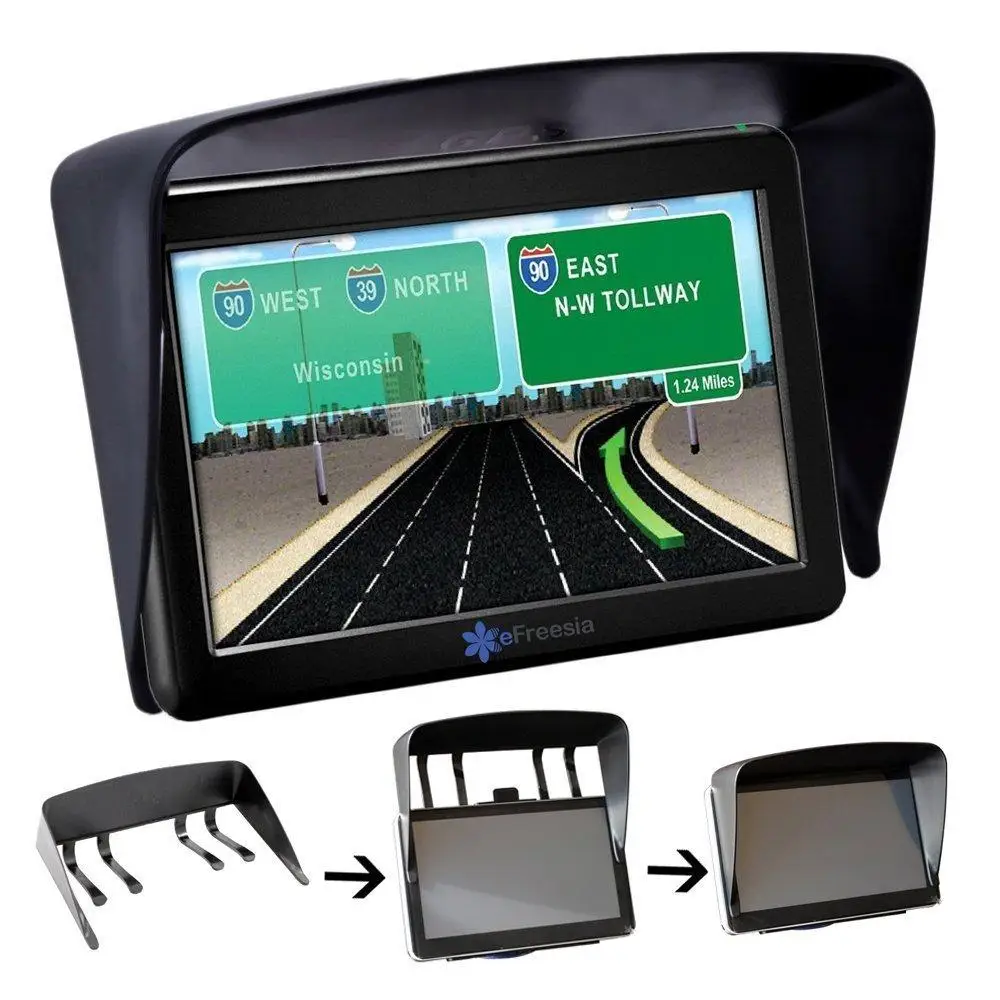 7 &quotGPS навигации солнцезащитный козырек для детей в возрасте от дюймов