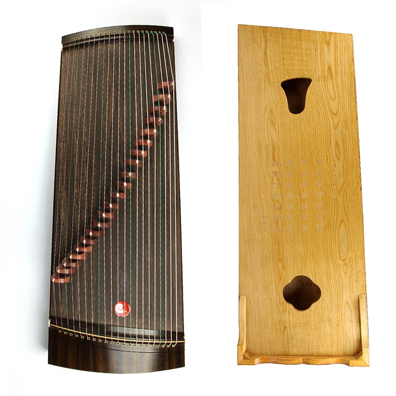 Portable BackPack of Chinese Traditional Musical Instruments, Half Length, 21 Strings Full Notes, Guzheng, 90cm