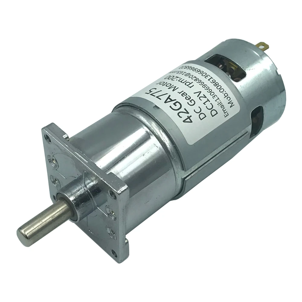 775 Dc Gear Motor 12v/24v Highpower Hightorque Motor Slowspeed