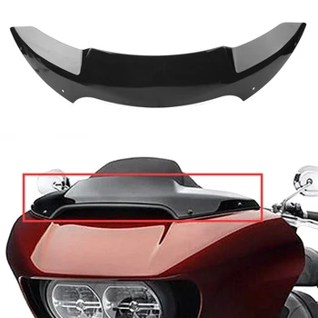 

4.5" ABS Plastic Motorcycle Windshield Windscreen For Harley Davidson Road Glide FLTR FLTRX 2015 2016 2017 Black