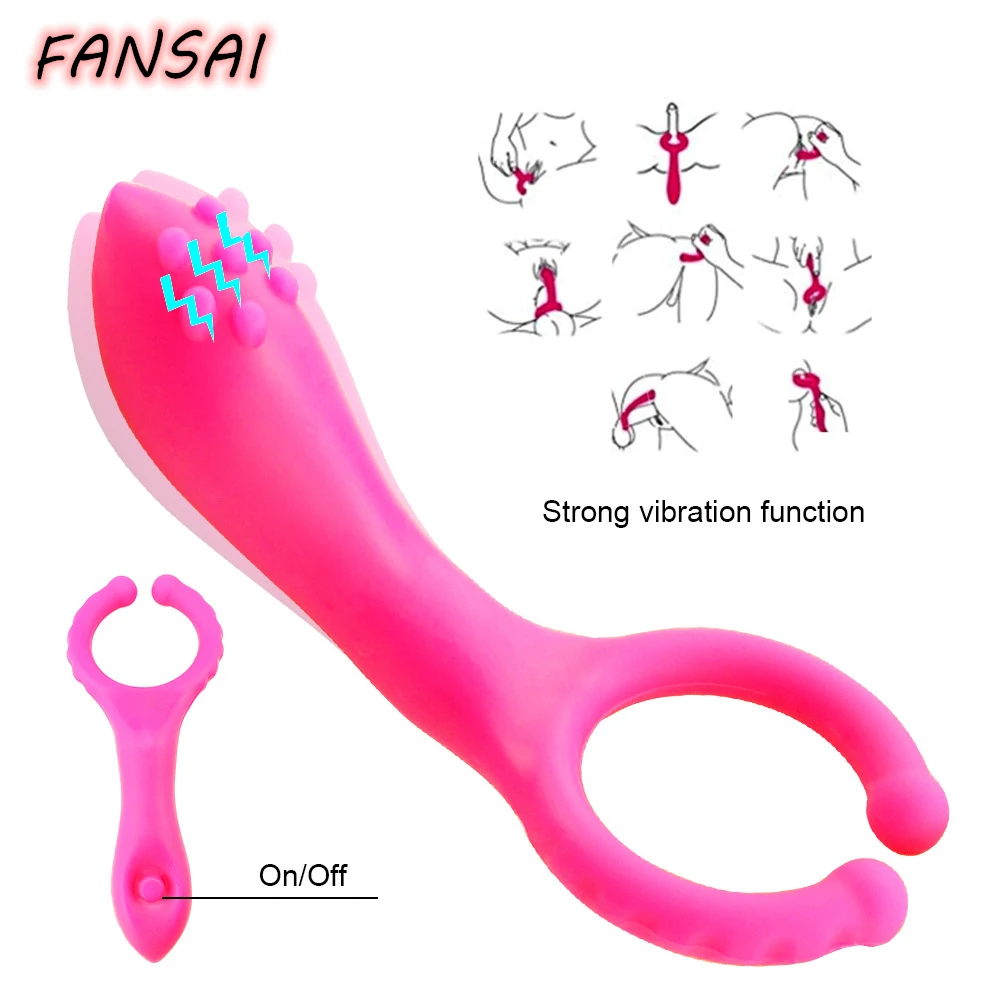 Розовый член эякуляция Задержка эякуляции кольцо Гибкая Y образная модель