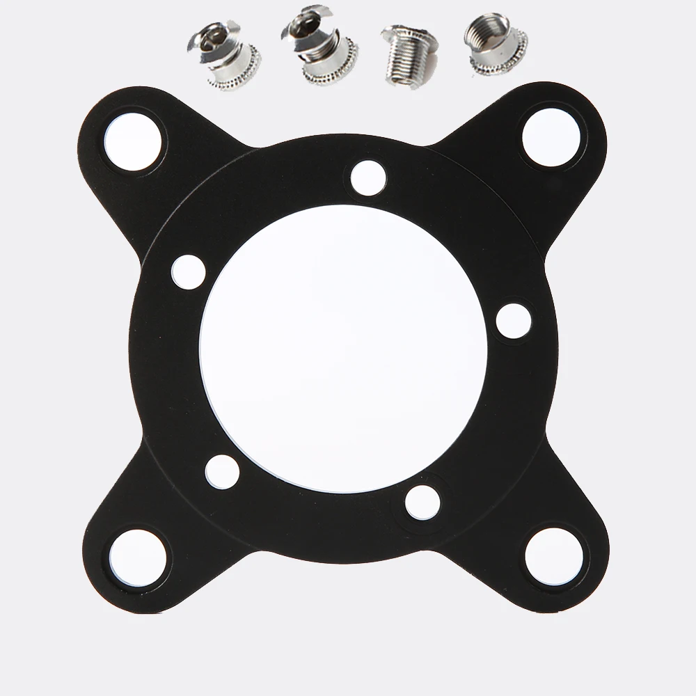 

1pc Crankset For Bafang Motor Tooth Adapter Mid Kit Electric Bicycle 104BCD Aluminum Alloy Chainring Chain Ring Adapter