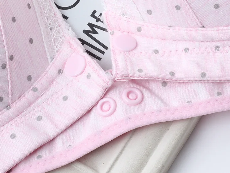 New Style Non-Steel Ring Nursing Bras Push up Cotton Pregnant Women Underwear Anti Sagging Thin Cup