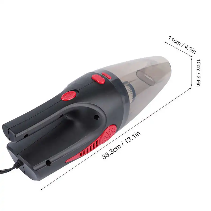 Уборочная машина для уборки пыли портативный автомобильный пылесос 120 Вт Мощный