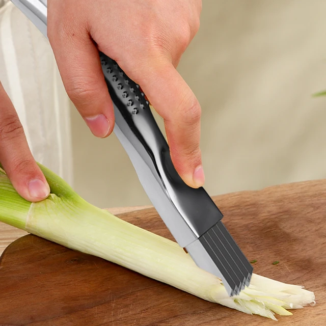 Spring Onion Slicer, Stainless Steel Chopped Green Onion Knife