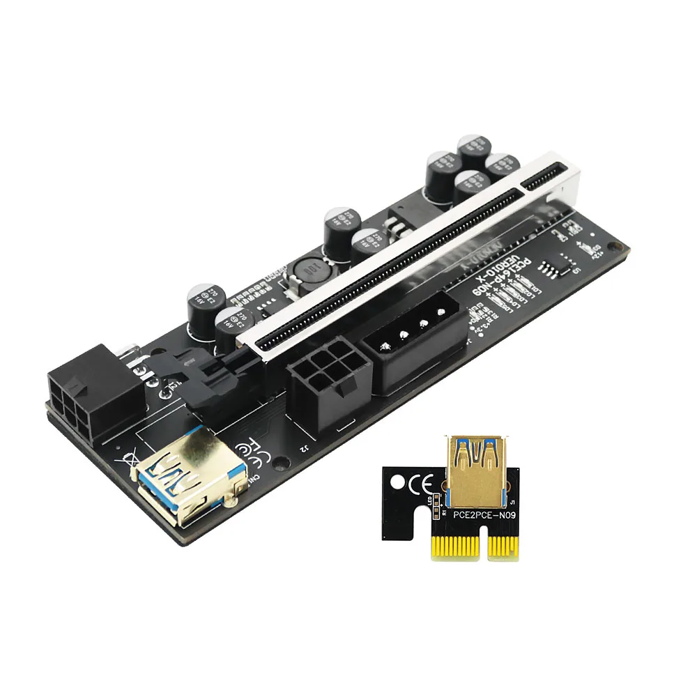 PCIE Riser para Mineração Bitcoin, Cabo, GPU,
