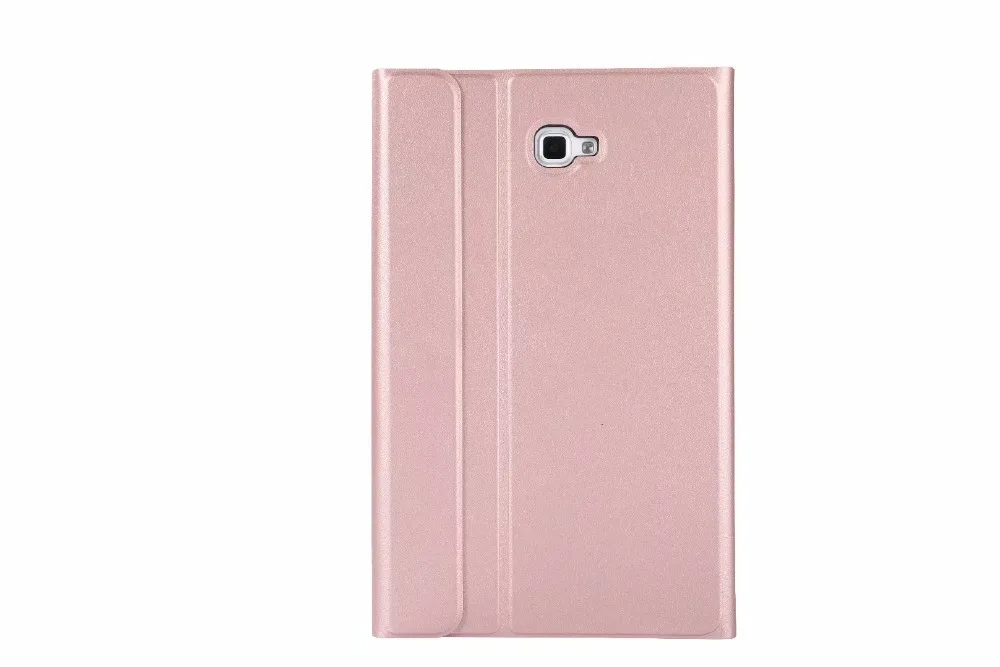Умный ультратонкий bluetooth-клавиатура для планшета чехол для Samsung Galaxy Tab A T580 T585 SM-T580 SM-T585 10,1 дюймов чехол+ подарок