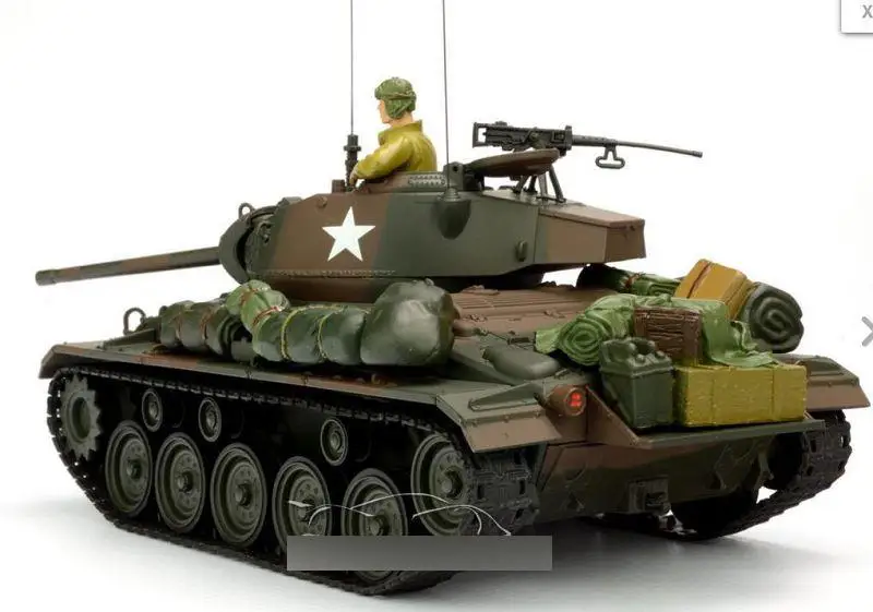 Второй мировой войны США M24 CHAFFEE 1/32 литая под давлением модель готовая Танк Ограниченная серия FOV